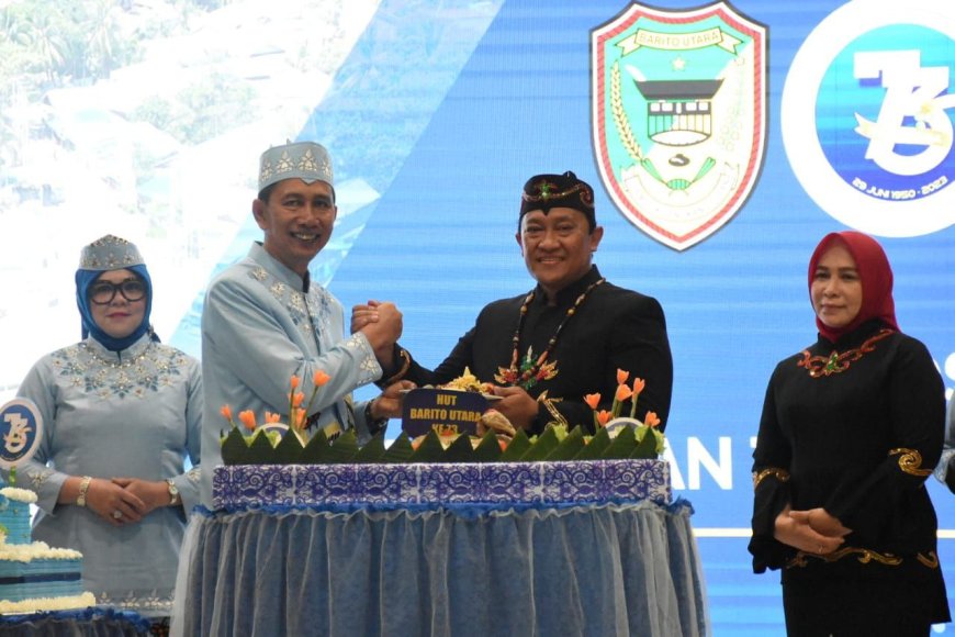 Wagub Hadiri Upacara Peringatan Hari Jadi ke-73 dan Syukuran Kabupaten Barito Utara
