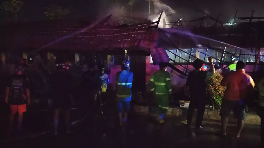 Empat Ruang Kelas Terbakar, SDN 9 Langkai Usul Penjaga Malam