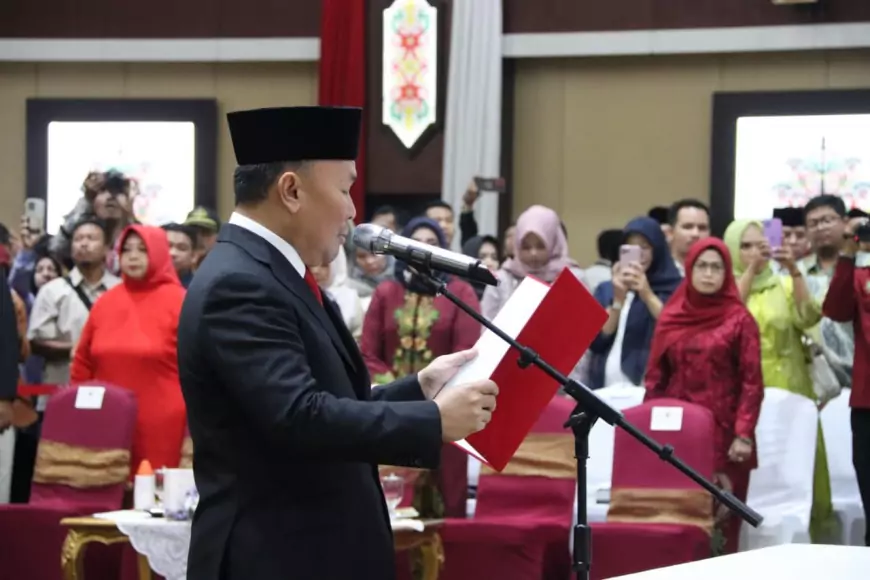 Gubernur Lantik 10 Penjabat Kepala Daerah di Kalteng