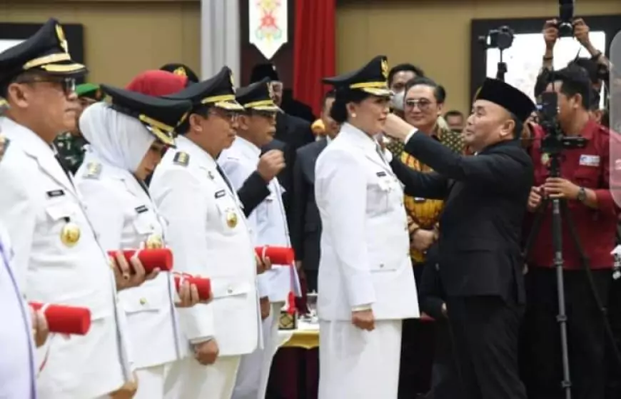 10 Penjabat Bupati dan Wali Kota Resmi Dilantik, Gubernur Minta Jangan Aneh-aneh