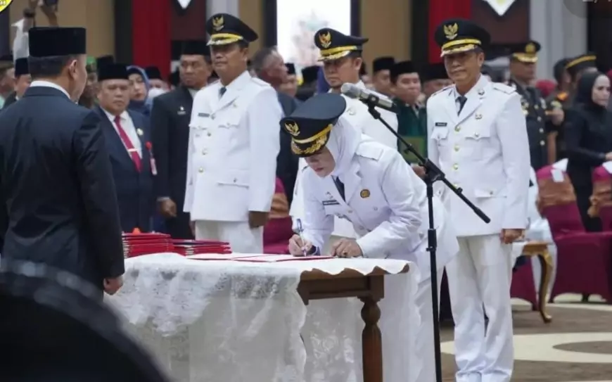 Resmi Menjabat Pj Wali Kota Palangka Raya, Hera Akan Fokus Tangani Stunting dan Kemiskinan Ekstrem