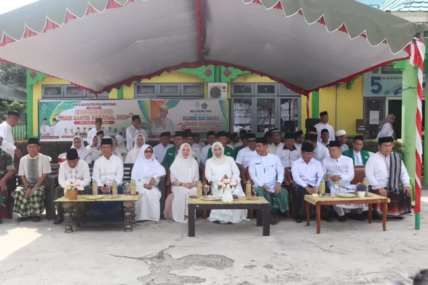 Pj Bupati Pulang Pisau Sebut Santri Miliki Peran Dalam Transformasi Digital