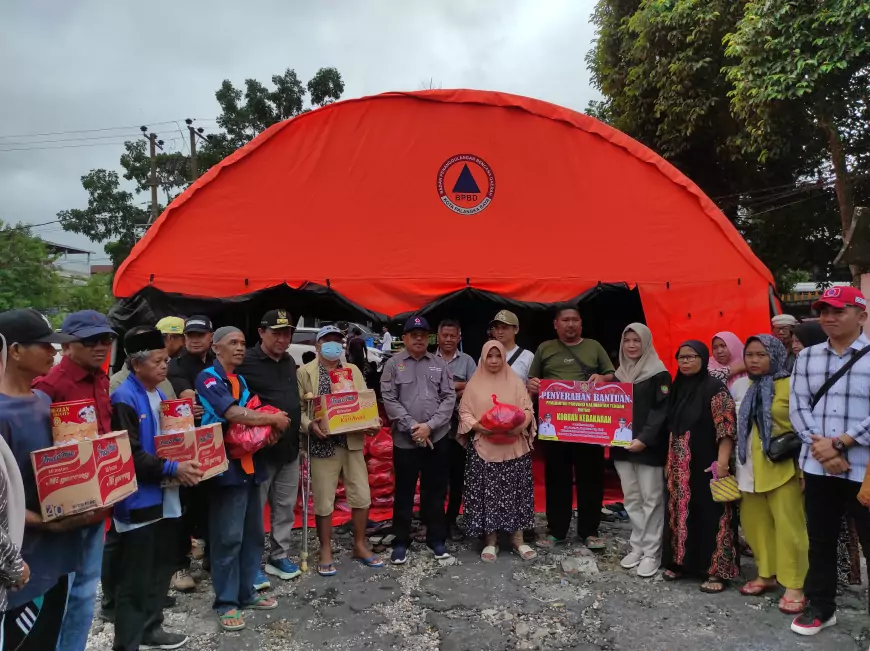 Pemprov Kalteng Berikan Bantuan bagi Korban Kebakaran