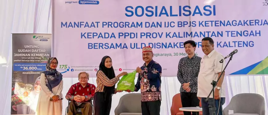 BPJS Ketenagakerjaan Cabang Palangka Raya Sosialisasikan Program IJC kepada PPDI Kalteng