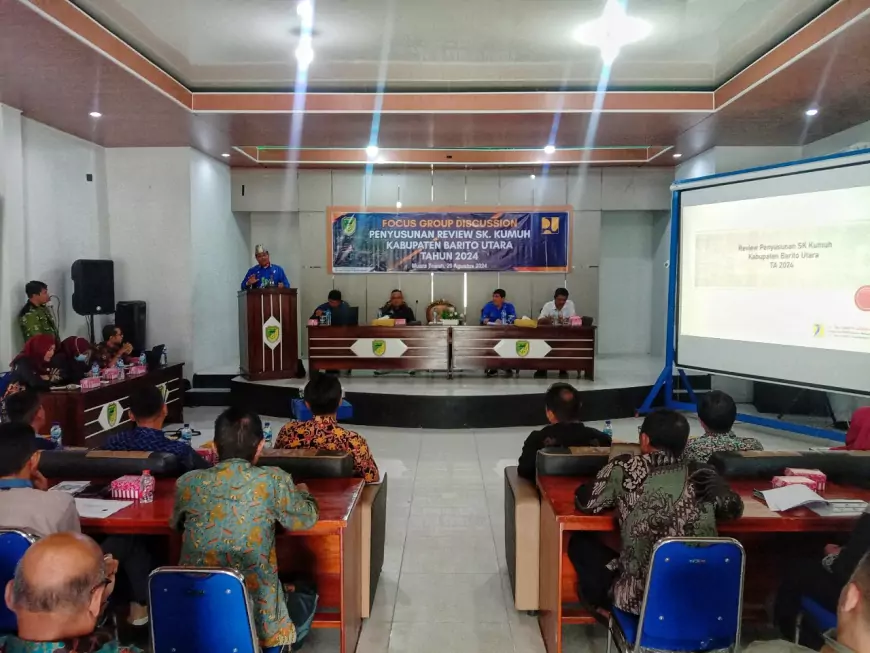 Pemkab Barito Utara gelar FGD tentang Penyusunan Review SK Kumuh Tahun 2024