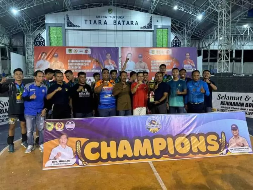 Turnamen Bola Voli Semi Open Piala Pj Bupati Cup I Resmi Ditutup