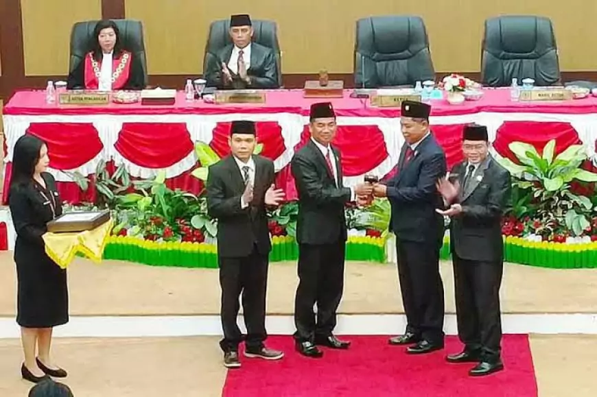 Yudea Pratidina Terpilih Jadi Ketua DPRD Sementara Katingan