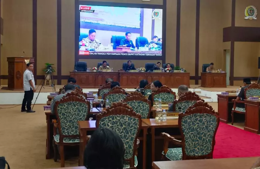 DPRD Kabupaten Katingan Gelar Rapat Paripurna Bahas Raperda RPJPD 2025-2045