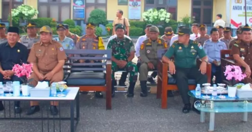 Pj Sekda Murung Raya Hadiri Apel Pasukan Operasi Patuh Telabang