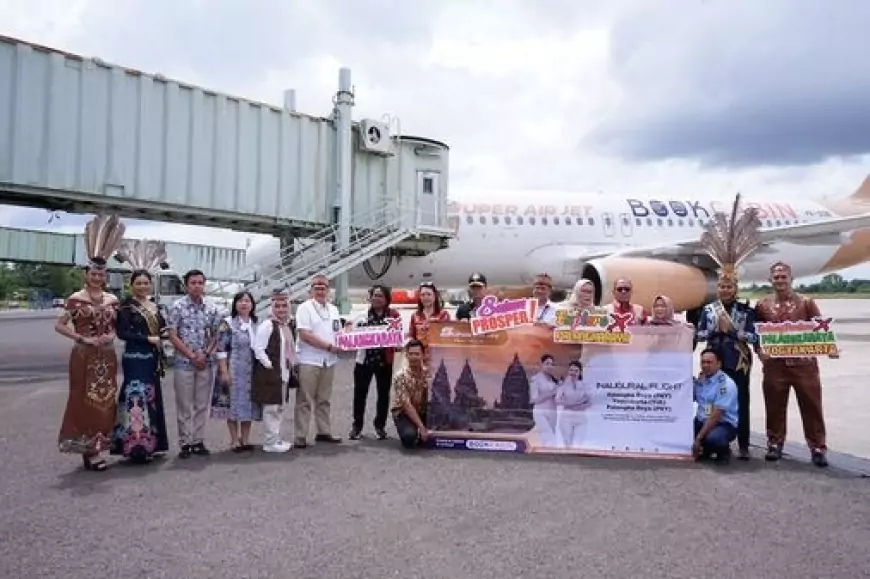 Lion Air Group Luncurkan Rute Penerbangan Langsung Palangka Raya-Yogyakarta