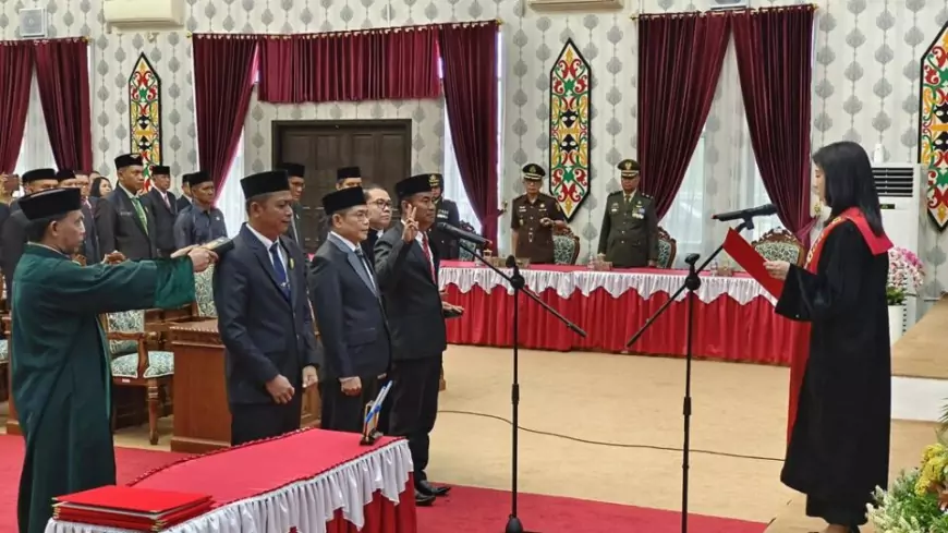 Pimpinan DPRD Katingan Resmi Dilantik, Siap Garap Agenda Prioritas