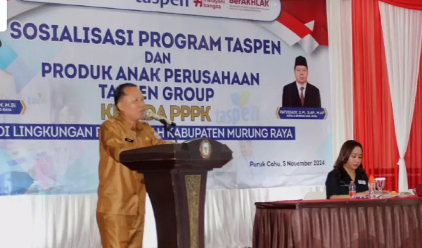 Pemkab Murung Raya Sosialisasikan Program Taspen kepada PPPK