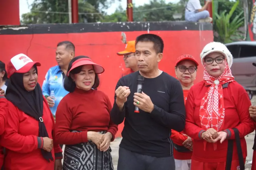 Car Free Day Perdana di Alun-Alun Jorih Jerah Disambut Antusias Masyarakat