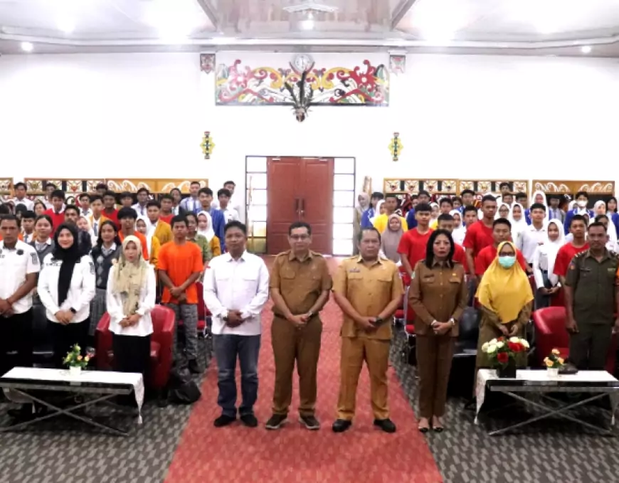 Pj Sekda Murung Raya Buka Sosialisasi Anti Narkoba di Kalangan Pelajar