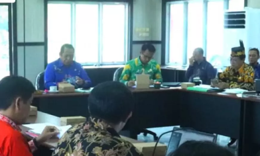 Pj Sekda Murung Raya Pimpin Rakor Konsolidasi Percepatan Pemenuhan Data MCP KPK
