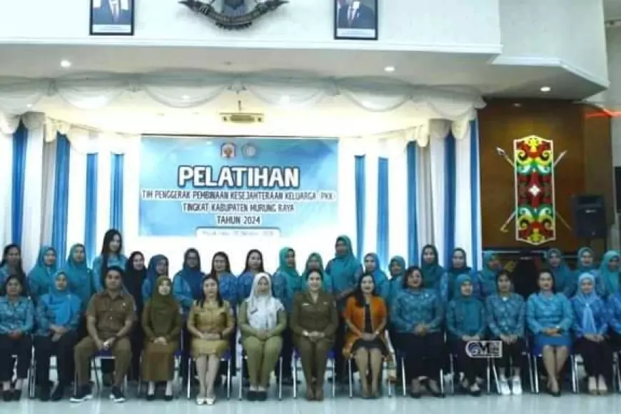 Pelatihan Kader TP-PKK, Langkah Strategis Pemkab Murung Raya