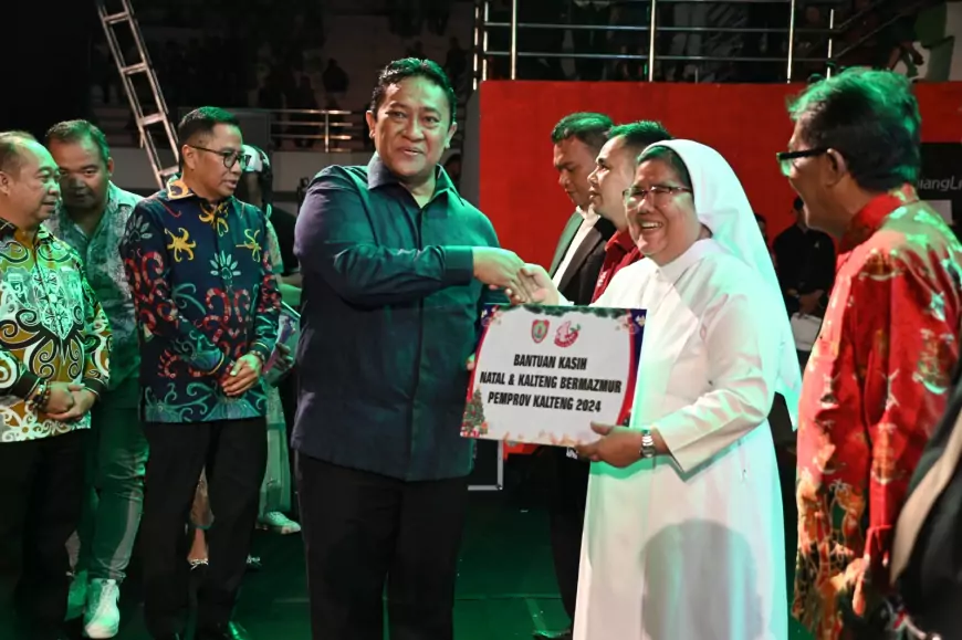 Wakil Gubernur Kalimantan Tengah Hadiri Perayaan Natal, Apresiasi Sinergi Pembangunan Daerah