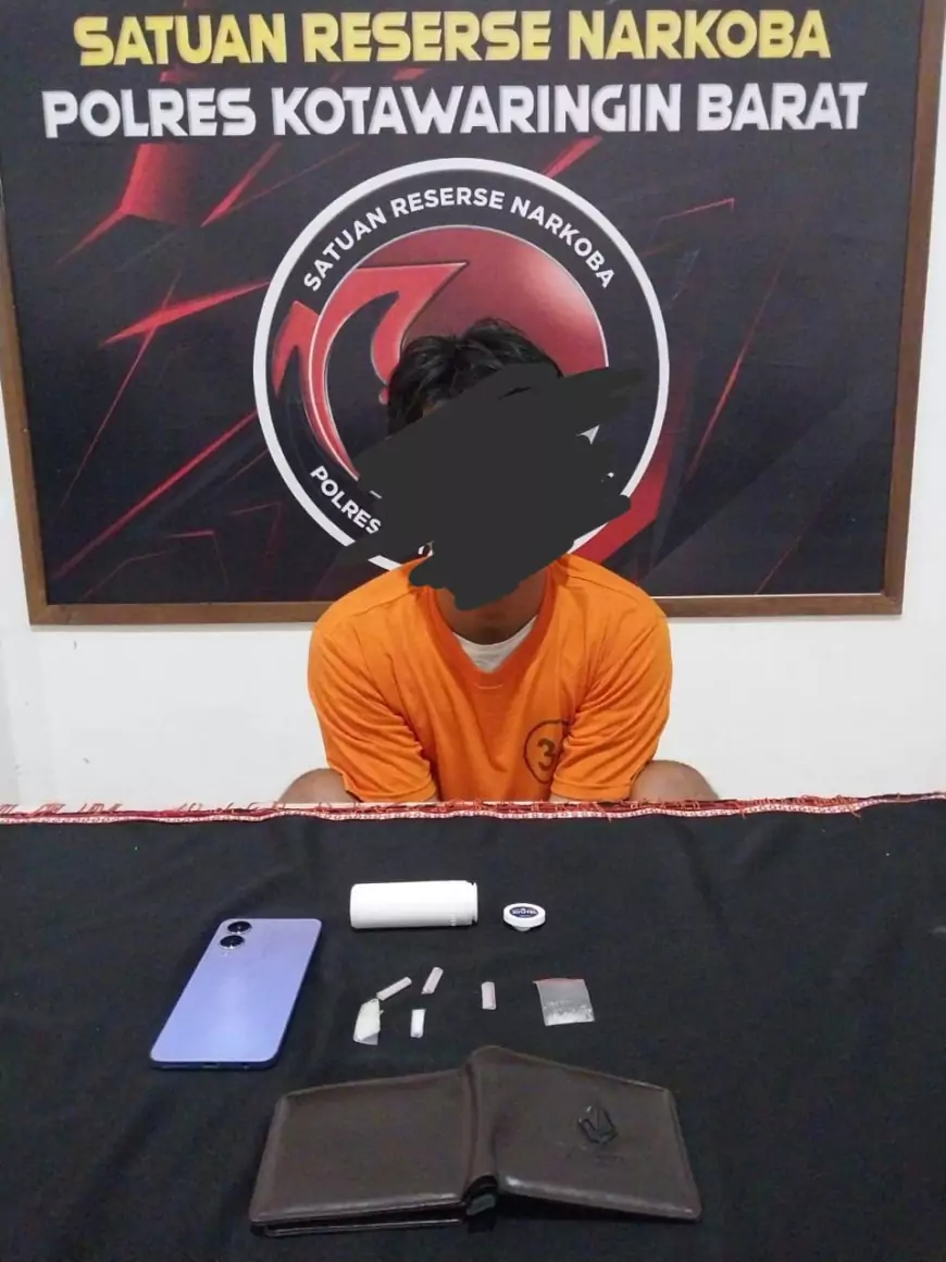 Pemuda 20 Tahun Ditangkap Polisi Usai Tertangkap Menyimpan Sabu di Poskamling
