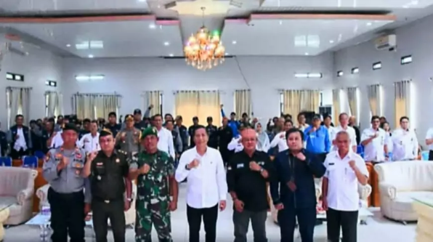 Pj Bupati Barito Utara Hadiri Pengukuhan FPK Kecamatan Masa Bhakti 2025-2027