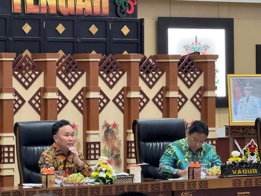Pemprov Kalteng Gelar Rapat Koordinasi Terkait Rusaknya Jalan dan Penanganan Longsor/Banjir