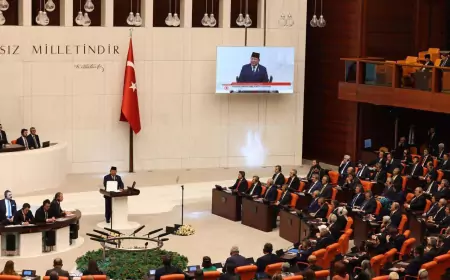 Momen Bersejarah, Presiden Prabowo Sampaikan Pidato Perdana di Parlemen Turki