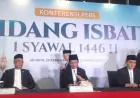 PBNU dan Pemerintah Tetapkan 1 Syawal 1446 H Jatuh pada Senin, 31 Maret 2025