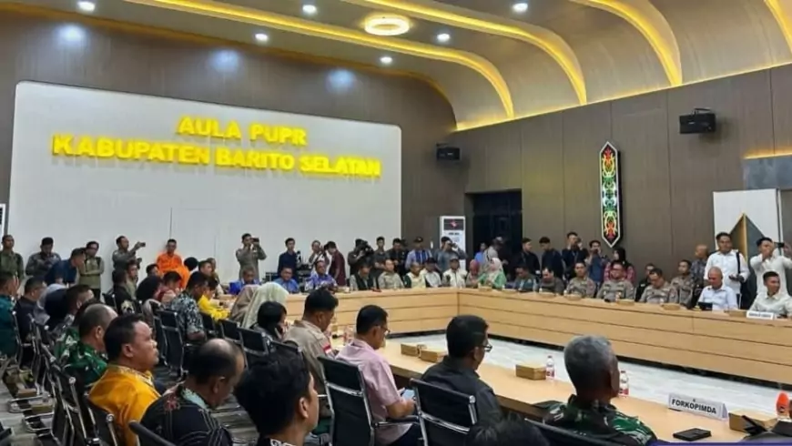 Pj Bupati Hadiri Rakor Penanganan Banjir di Wilayah DAS Barito