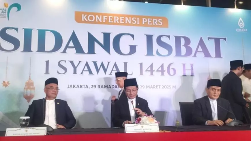 PBNU dan Pemerintah Tetapkan 1 Syawal 1446 H Jatuh pada Senin, 31 Maret 2025