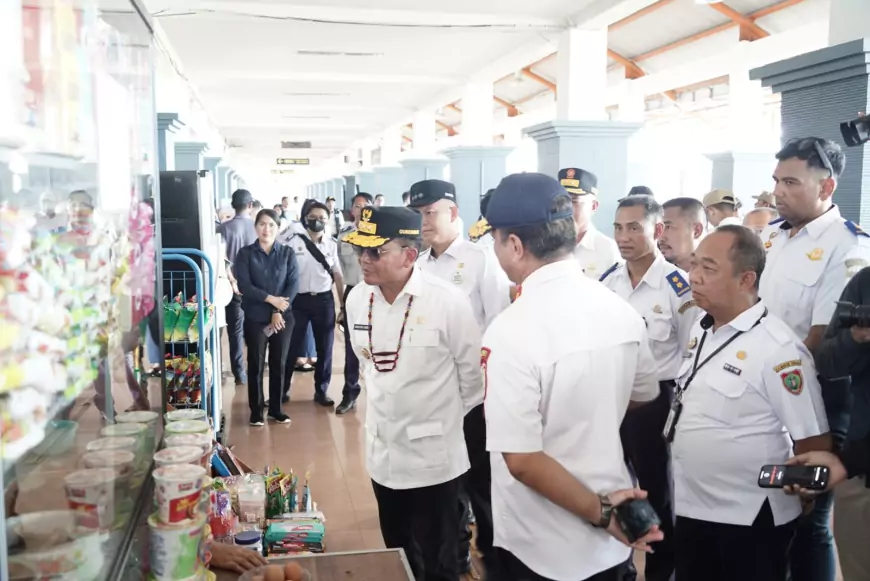 Gubernur Kalteng Sidak Terminal W.A Gara, Temukan Pelanggaran Serius Angkutan SDA