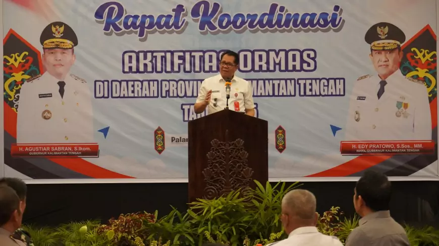Pemprov Kalteng Tegaskan Pentingnya Pembinaan dan Pengawasan Ormas Demi Stabilitas Daerah