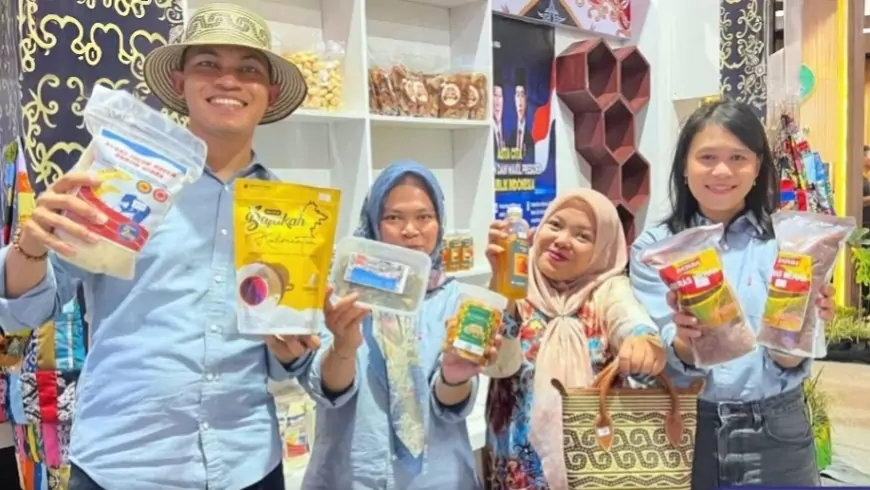 Barito Utara Tampilkan Produk Unggulan di Kalteng Expo 2025, Dorong Inovasi UMKM Lokal