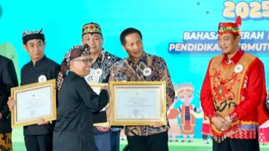 Barito Utara Raih Penghargaan Revitalisasi Bahasa Ibu Dua Kali Berturut-Turut