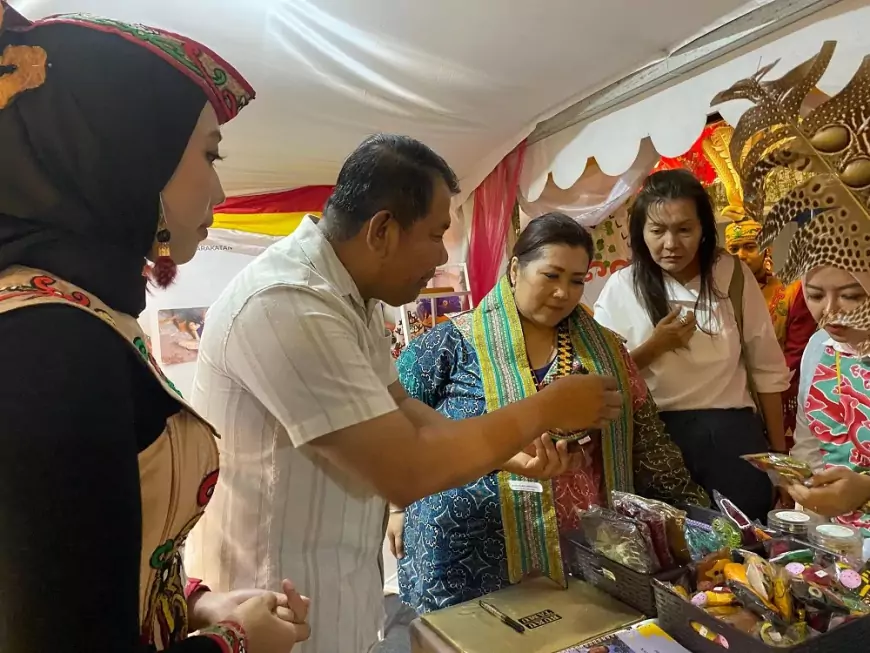 Stan Ditjenpas Kalteng Jadi Sorotan di IPPAFest 2025, Pamerkan Karya Kreatif Warga Binaan