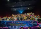 Korem 102/Panju Panjung Gelar Komsos Kreatif Lewat Pemutaran Film Nasional "Believe" di Palangka Raya