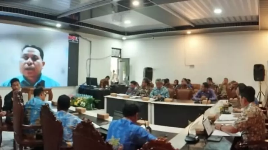 Pemkab Barito Utara Rapat dengan KPK Mengenai Pemantauan PBJ Strategis