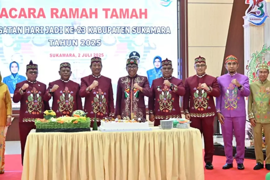 Gubernur Kalteng Apresiasi Capaian Pembangunan di Hari Jadi ke-23 Kabupaten Sukamara